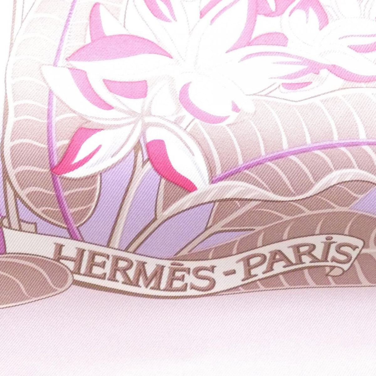 Hermes Flamingo Party Carre Scarf — view 2