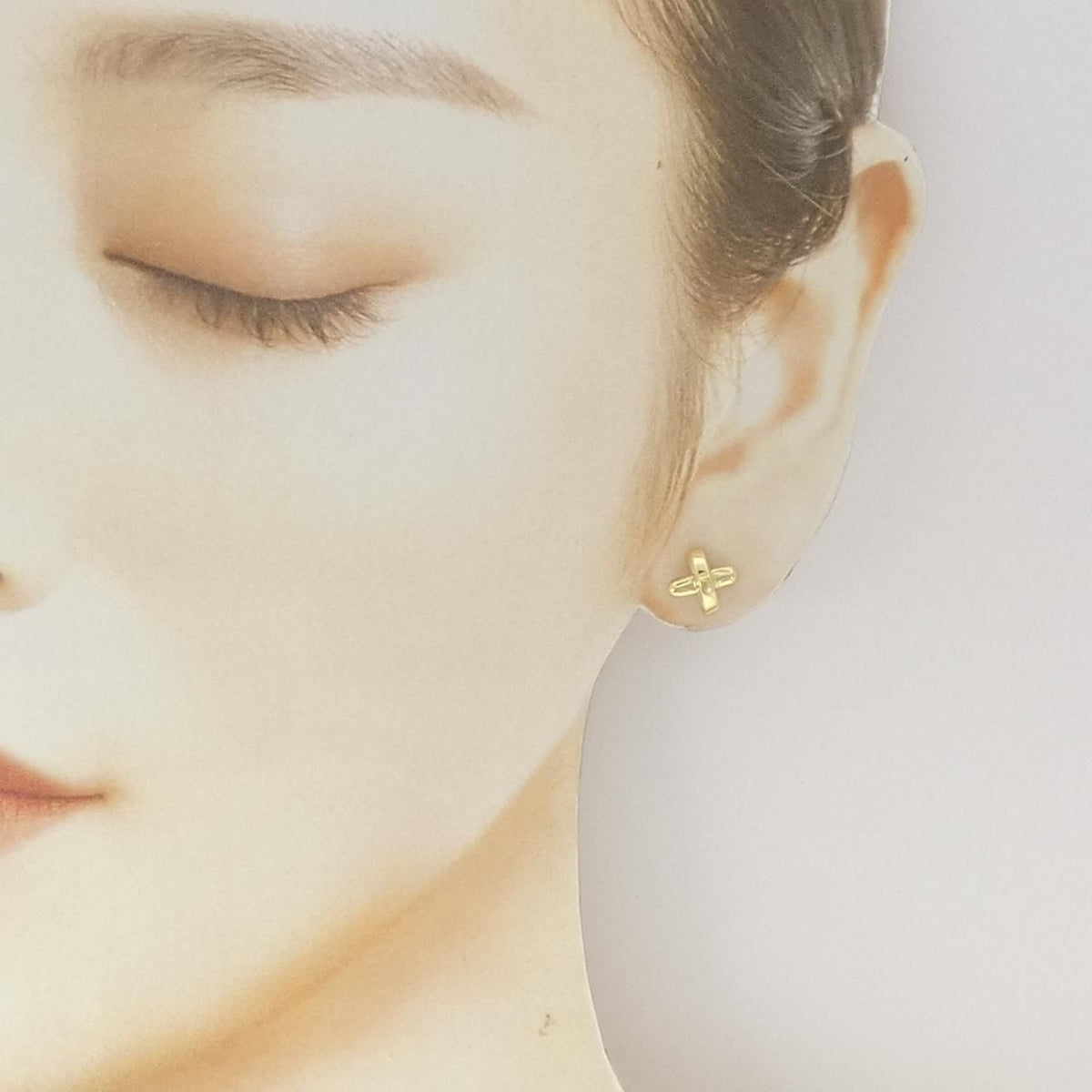 Tiffany & Co Cross Stitch Earrings — view 4
