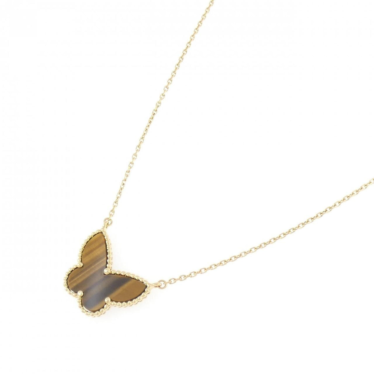 Van Cleef & Arpels Lucky Alhambra Papillon Necklace — view 2
