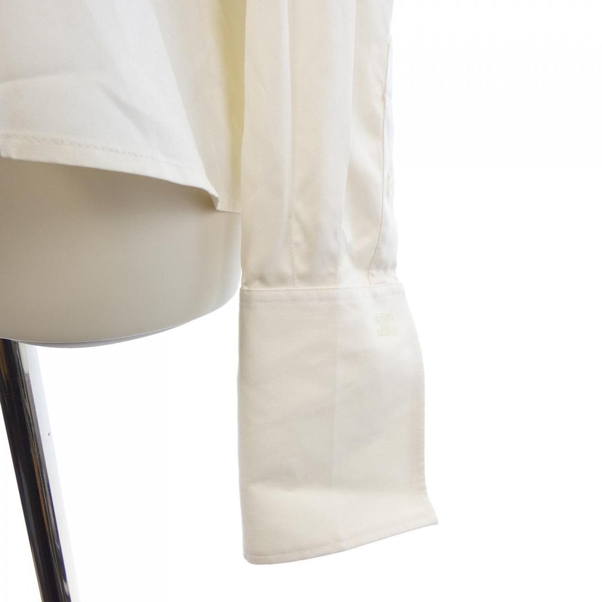 Celine Cropped Lavalliere Shirt — view 6