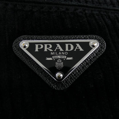 Prada Pin Wale Corduroy Pants Triangle Logo — view 6