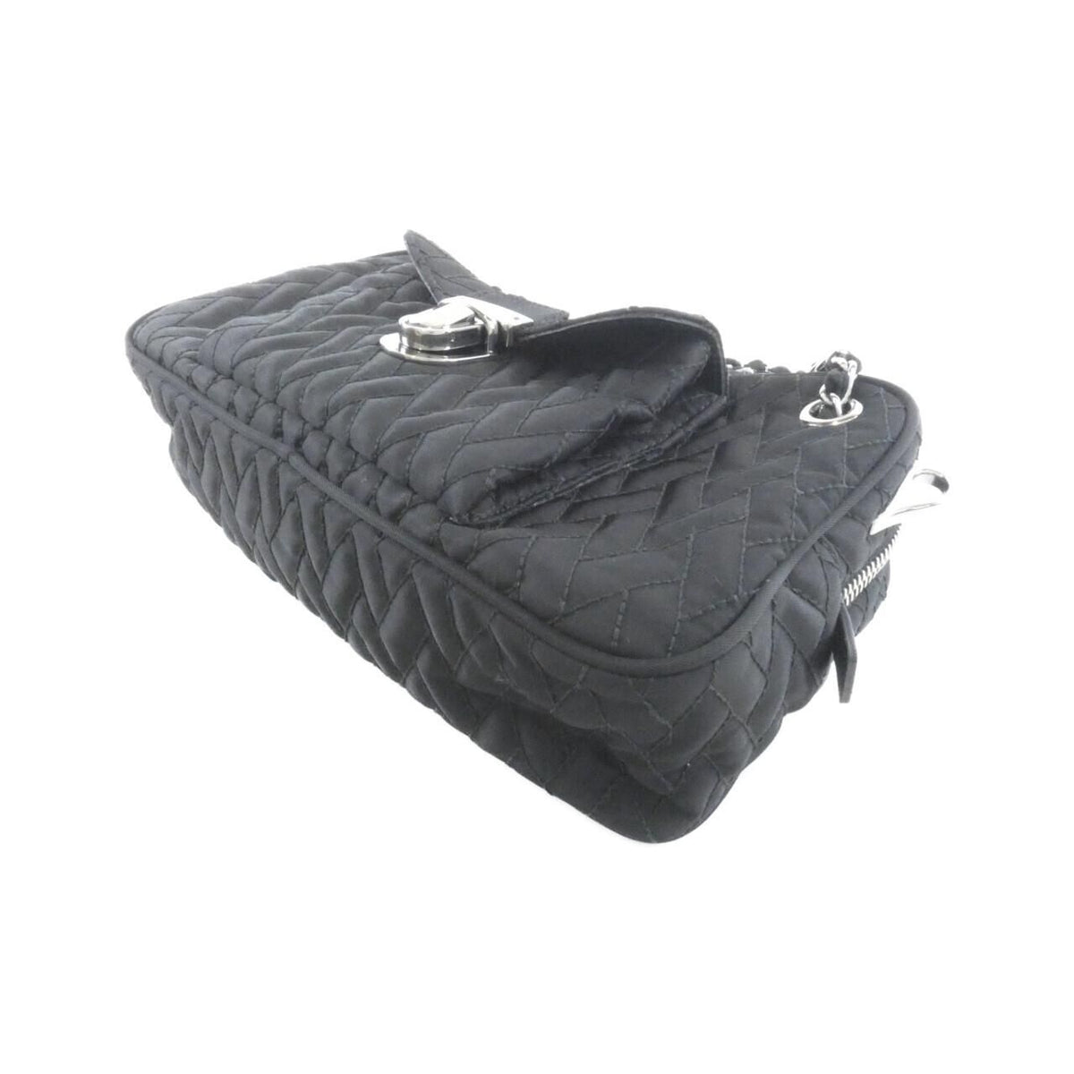 Prada Bag Handbag Silver — view 3