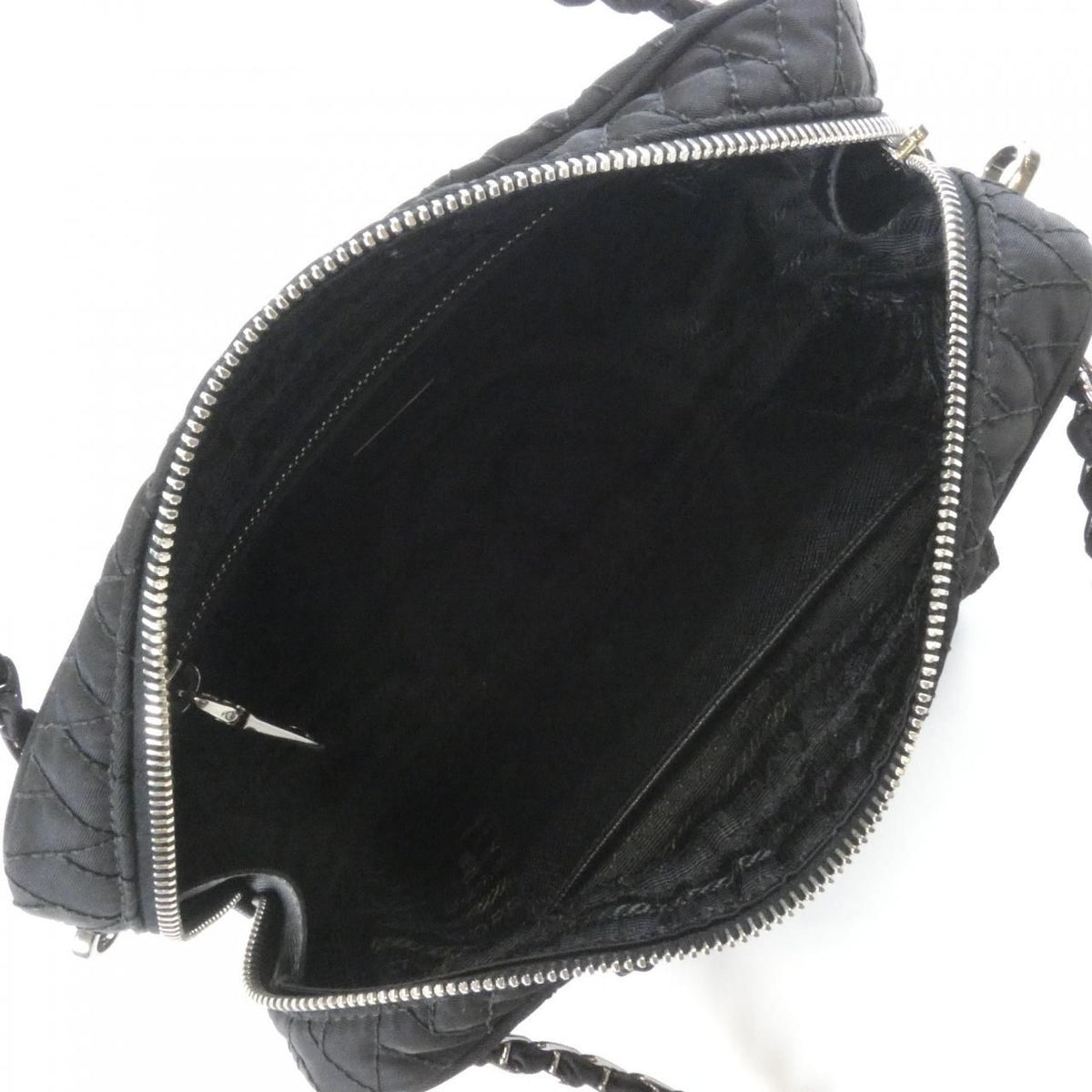 Prada Bag Handbag Silver — view 6