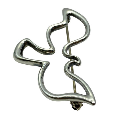 Tiffany & Co Paloma Picasso Loving Bird Brooch Pigeon — view 4