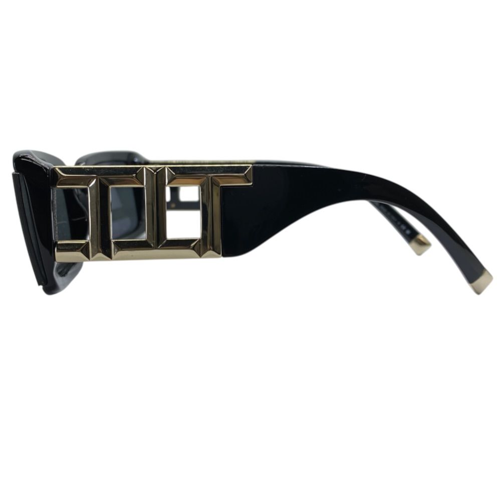 Tiffany & Co Sunglasses Eyewear Square S4 Acetate Black Gold — view 3