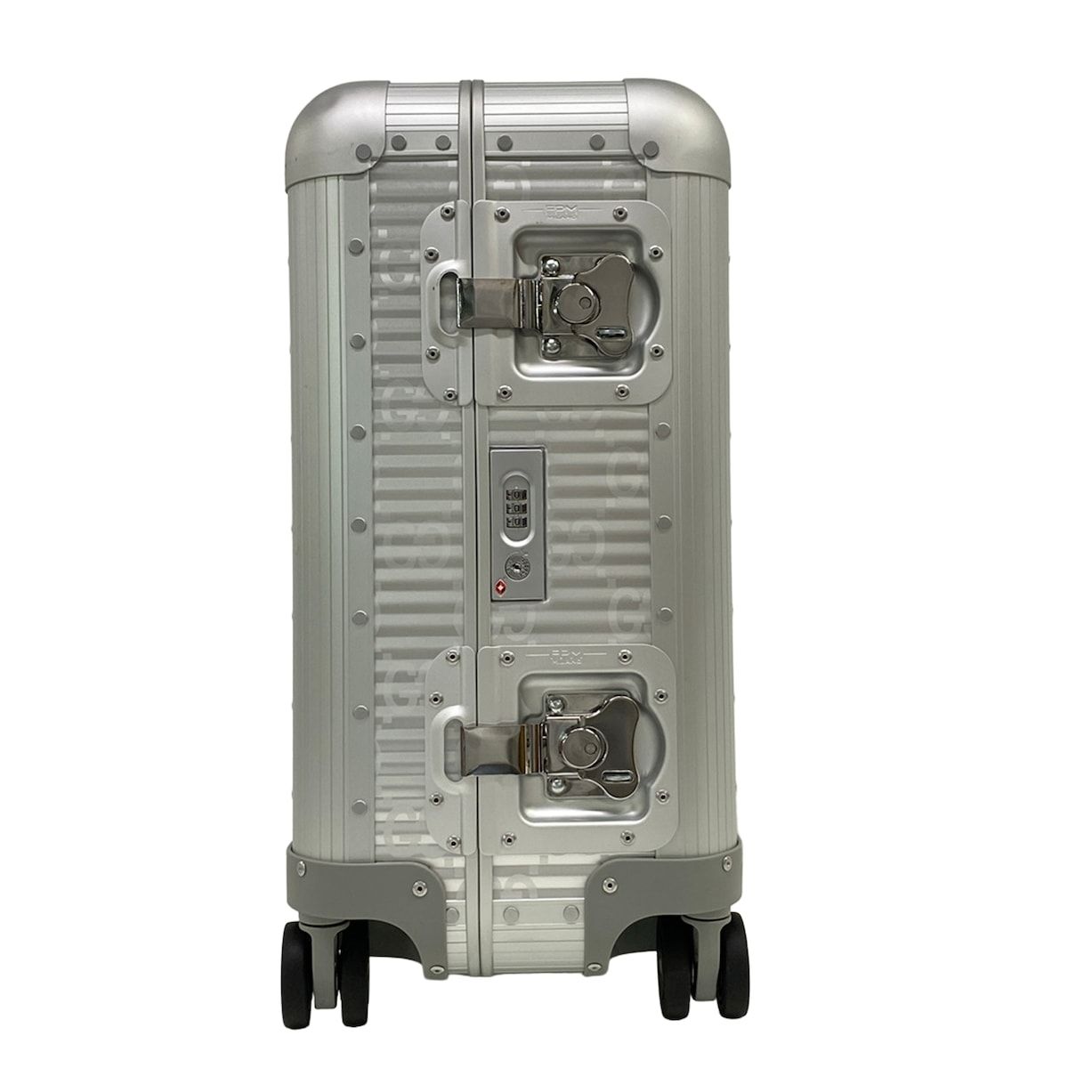Gucci Travel Bag Porter Cabin Plus Trolley Silver Bordeaux Fpm Collaboration — view 4