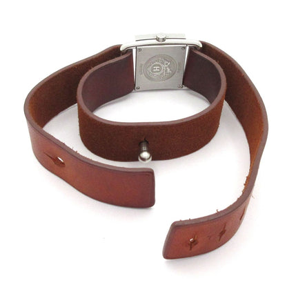 Hermes Watch Barenia Leather Strap Black — view 4