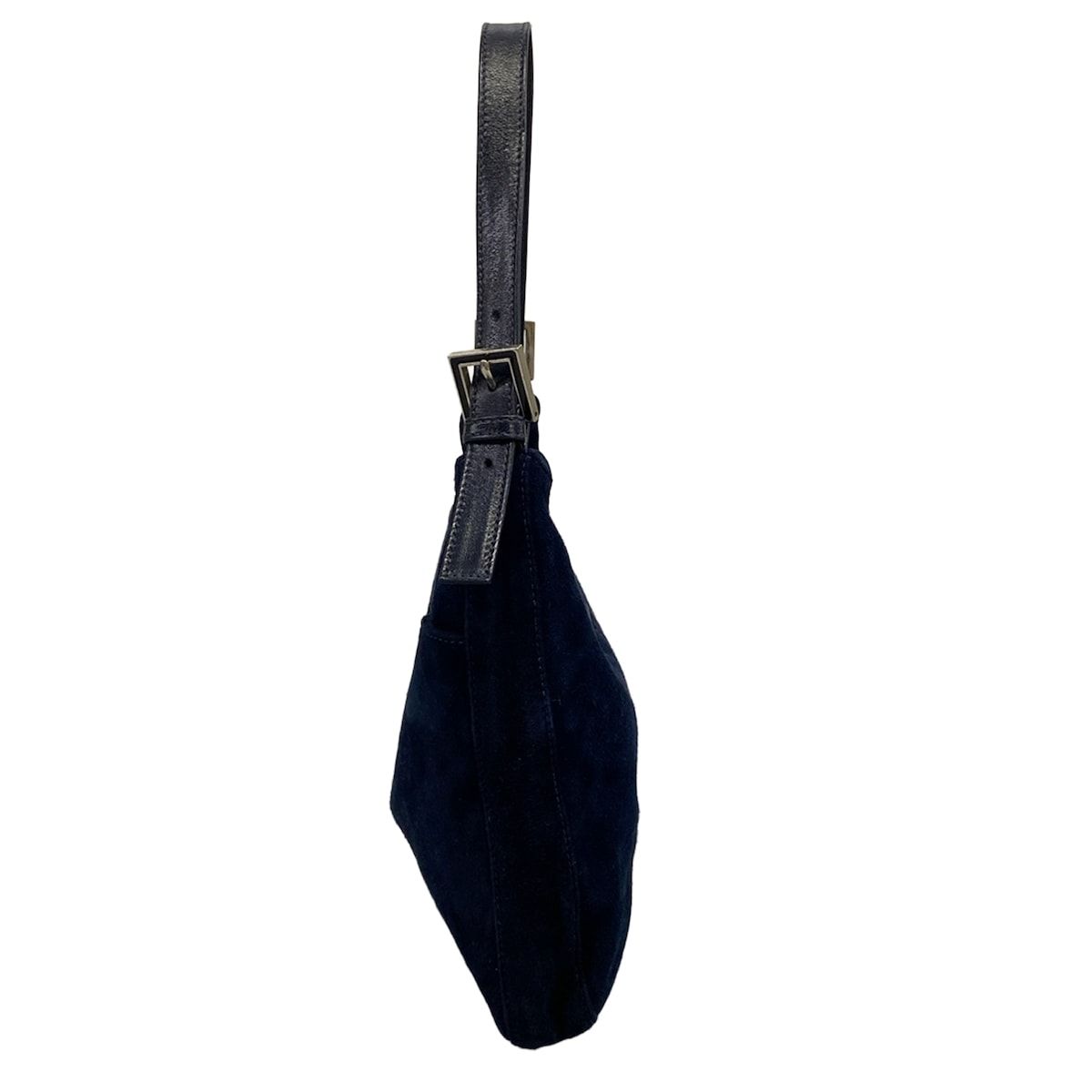 Fendi Shoulder Bag Dark Navy Leather — view 4