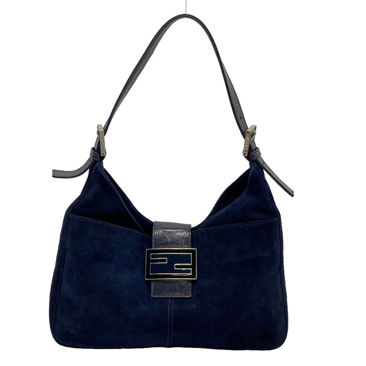 Fendi Shoulder Bag Dark Navy Leather