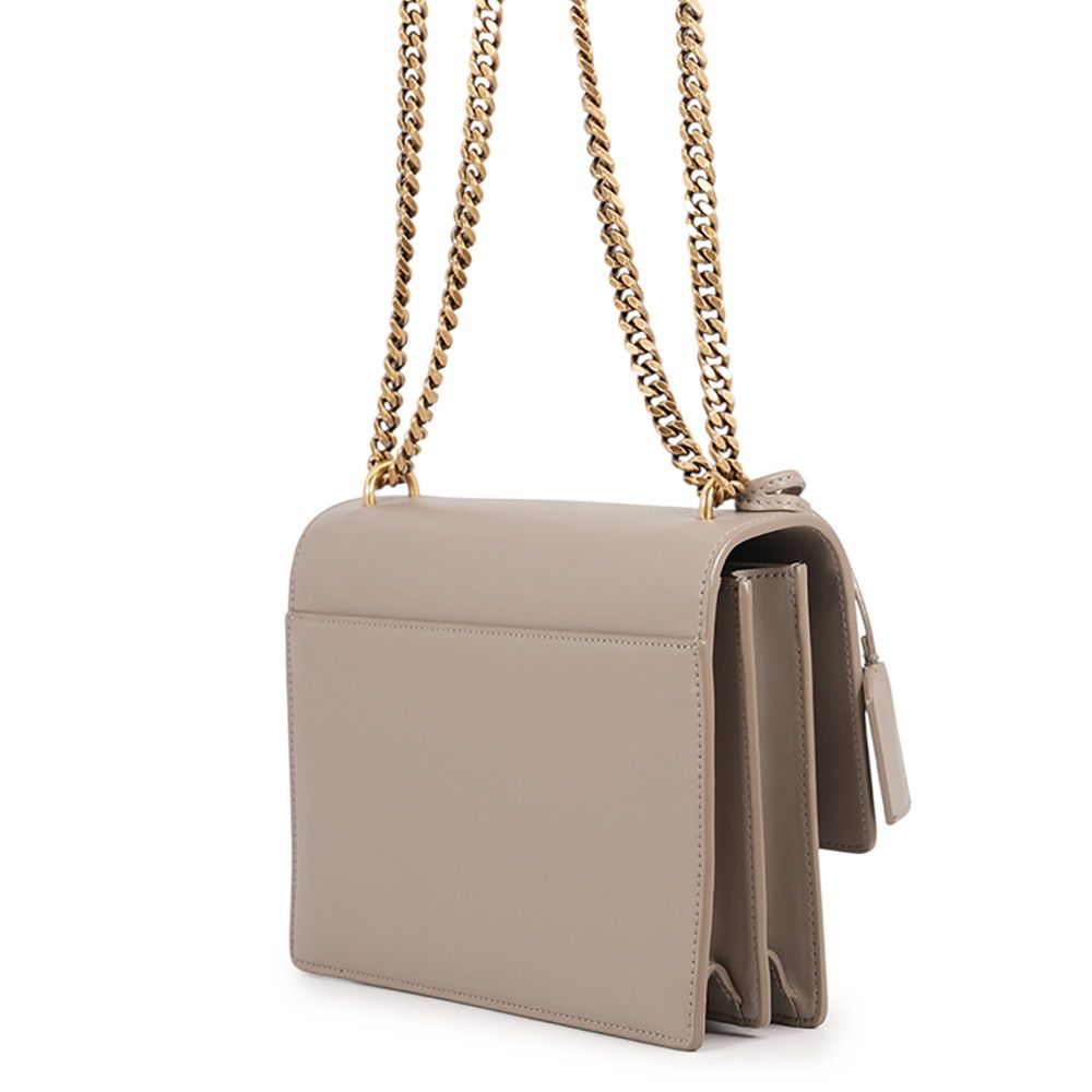 Saint Laurent Paris Chain Shoulder Bag Sunset — view 2
