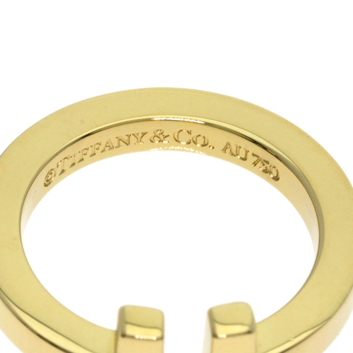 Tiffany & Co T Square Ring 18K Yellow Gold — view 5