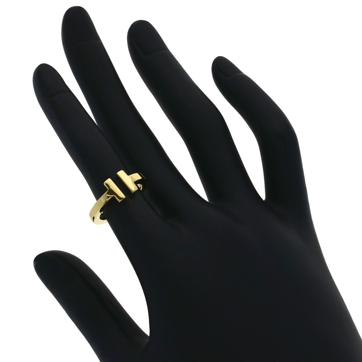 Tiffany & Co T Square Ring 18K Yellow Gold — view 6