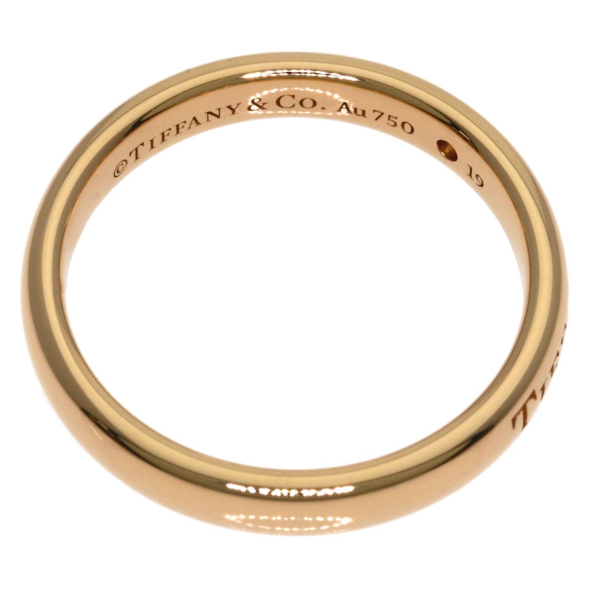 Tiffany & Co Wedding Diamond Ring 18K Pink Gold — view 4