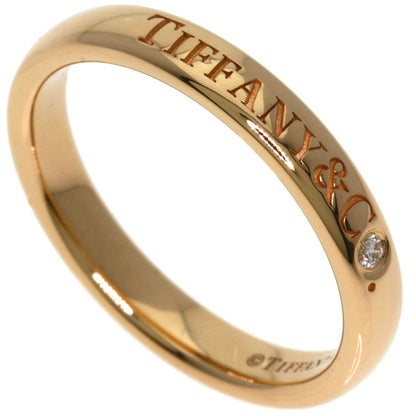 Tiffany & Co Wedding Diamond Ring 18K Pink Gold