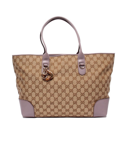 Gucci Tote Bag Heartbit GG Canvas