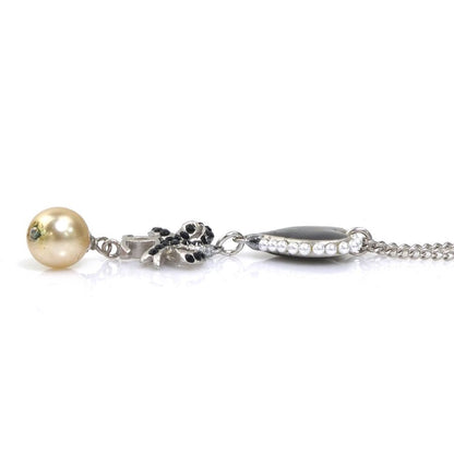 Chanel Necklace Silver — view 3
