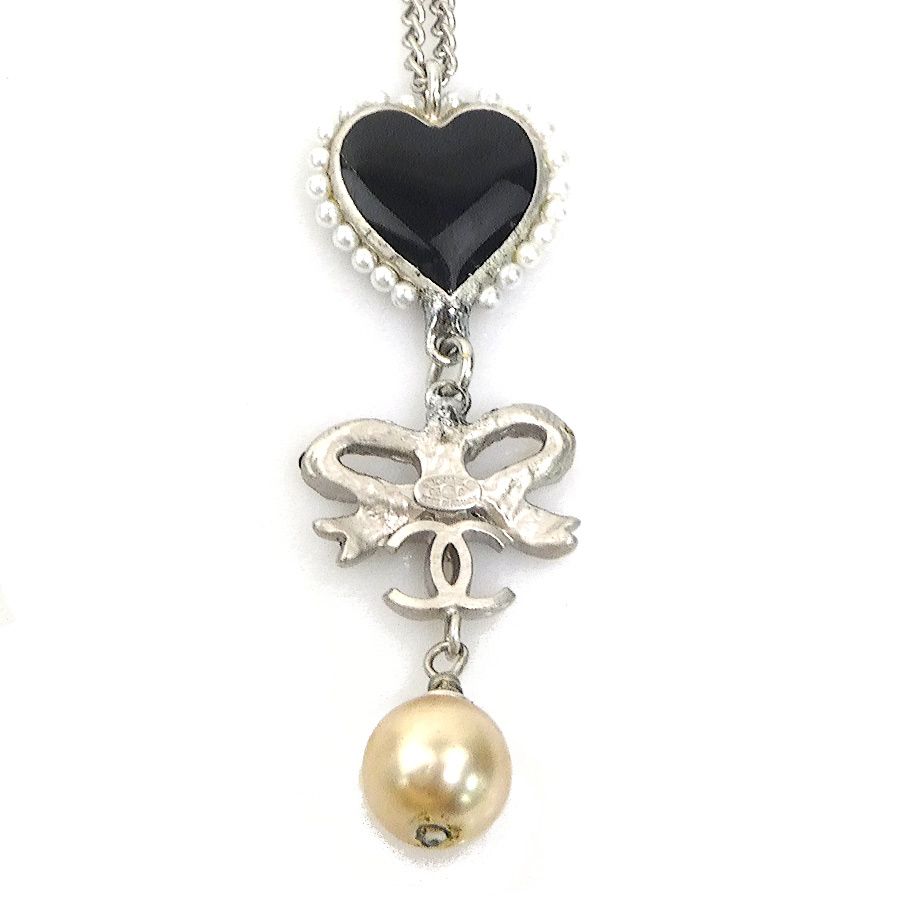 Chanel Necklace Silver — view 4