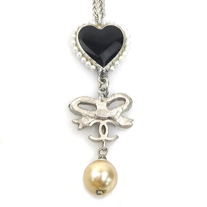 Chanel Necklace Silver — view 4