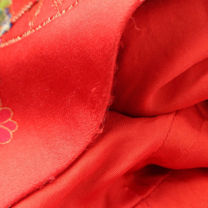 Dior Galliano Era by John Silk Cube Kimono Jacket Red Multicolor 38 — view 8