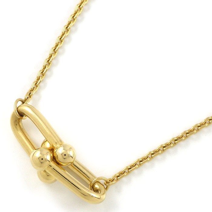 Tiffany & Co Necklace HardWear Medium Double Link 18K Yellow Gold