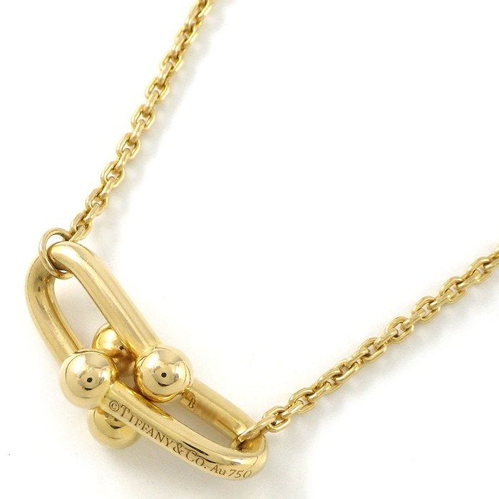 Tiffany & Co Necklace HardWear Medium Double Link 18K Yellow Gold — view 2