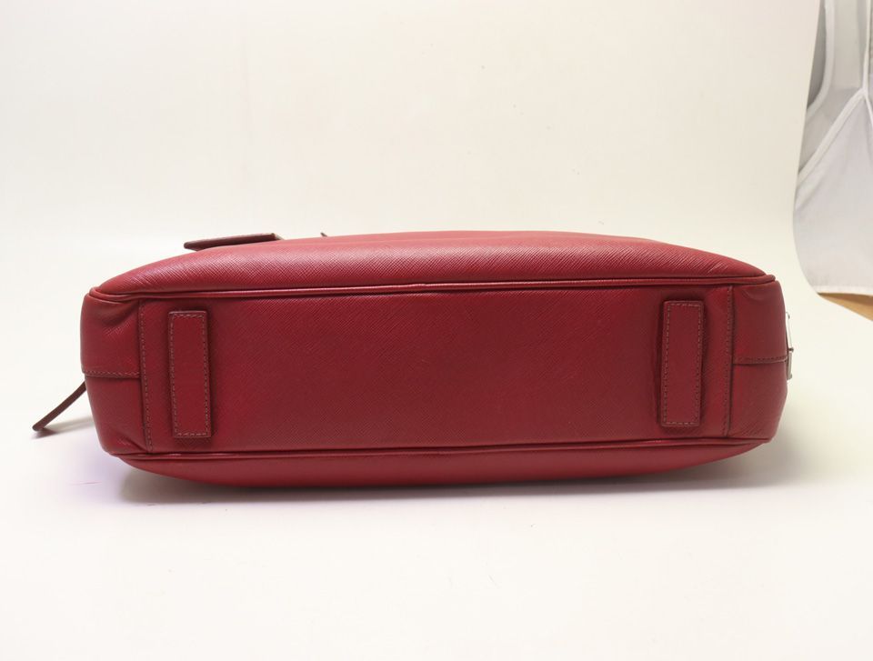 Prada Saffiano Leather Business Bag — view 3