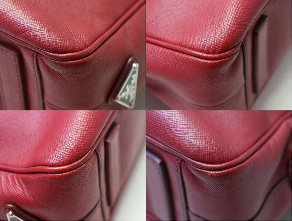 Prada Saffiano Leather Business Bag — view 5