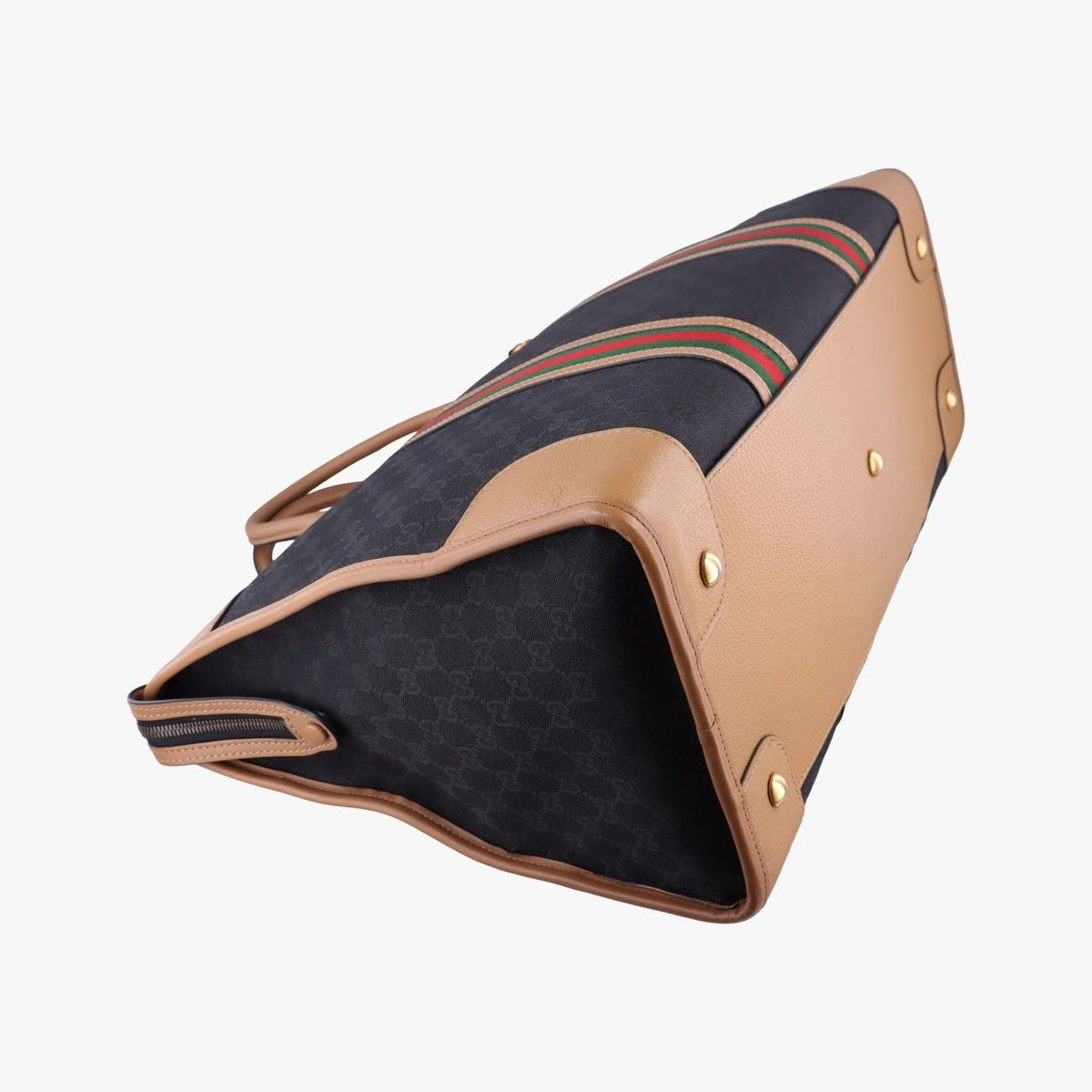 Gucci Ophidia Black Brown Canvas Leather — view 7