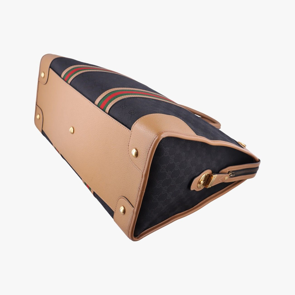 Gucci Ophidia Black Brown Canvas Leather — view 6