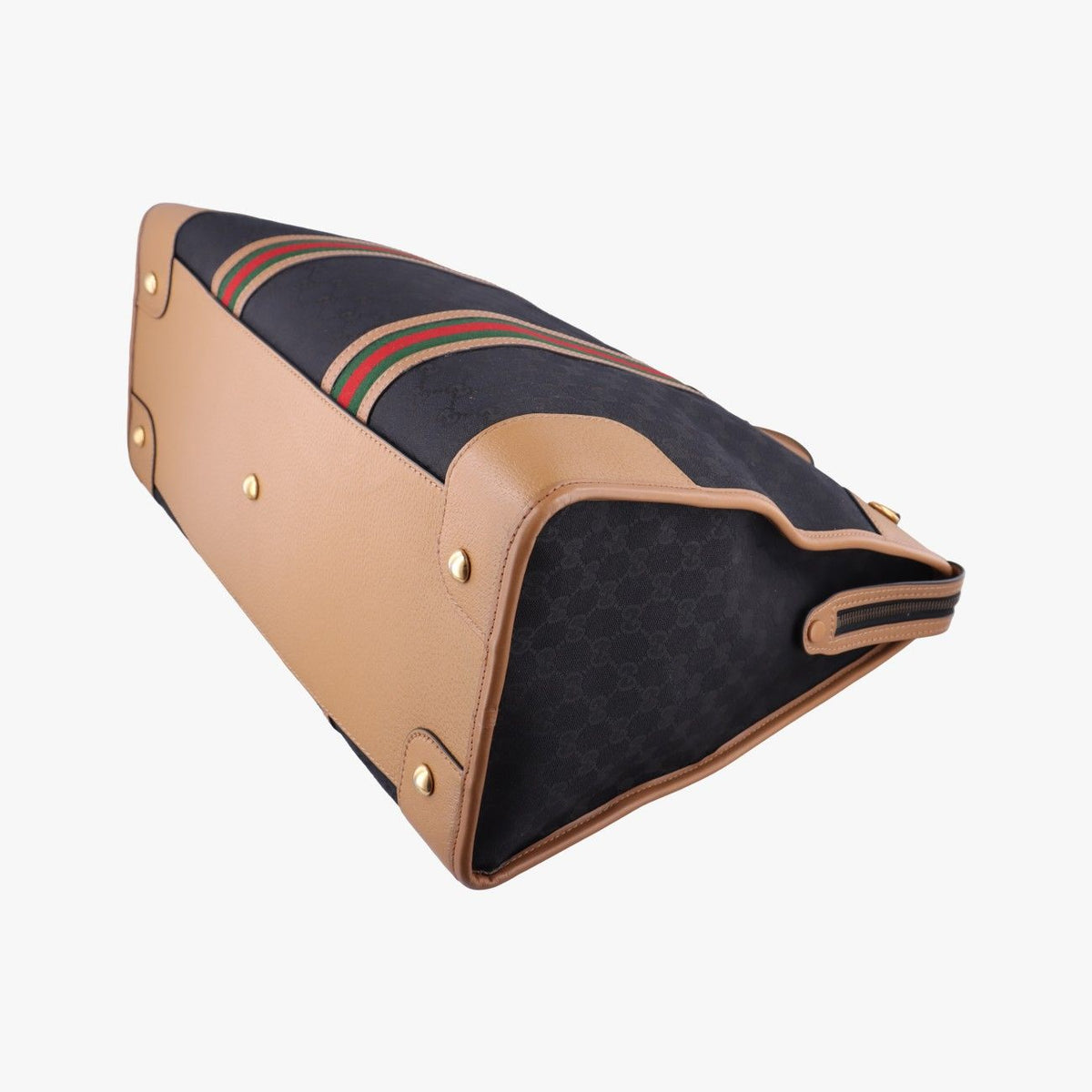 Gucci Ophidia Black Brown Canvas Leather — view 4