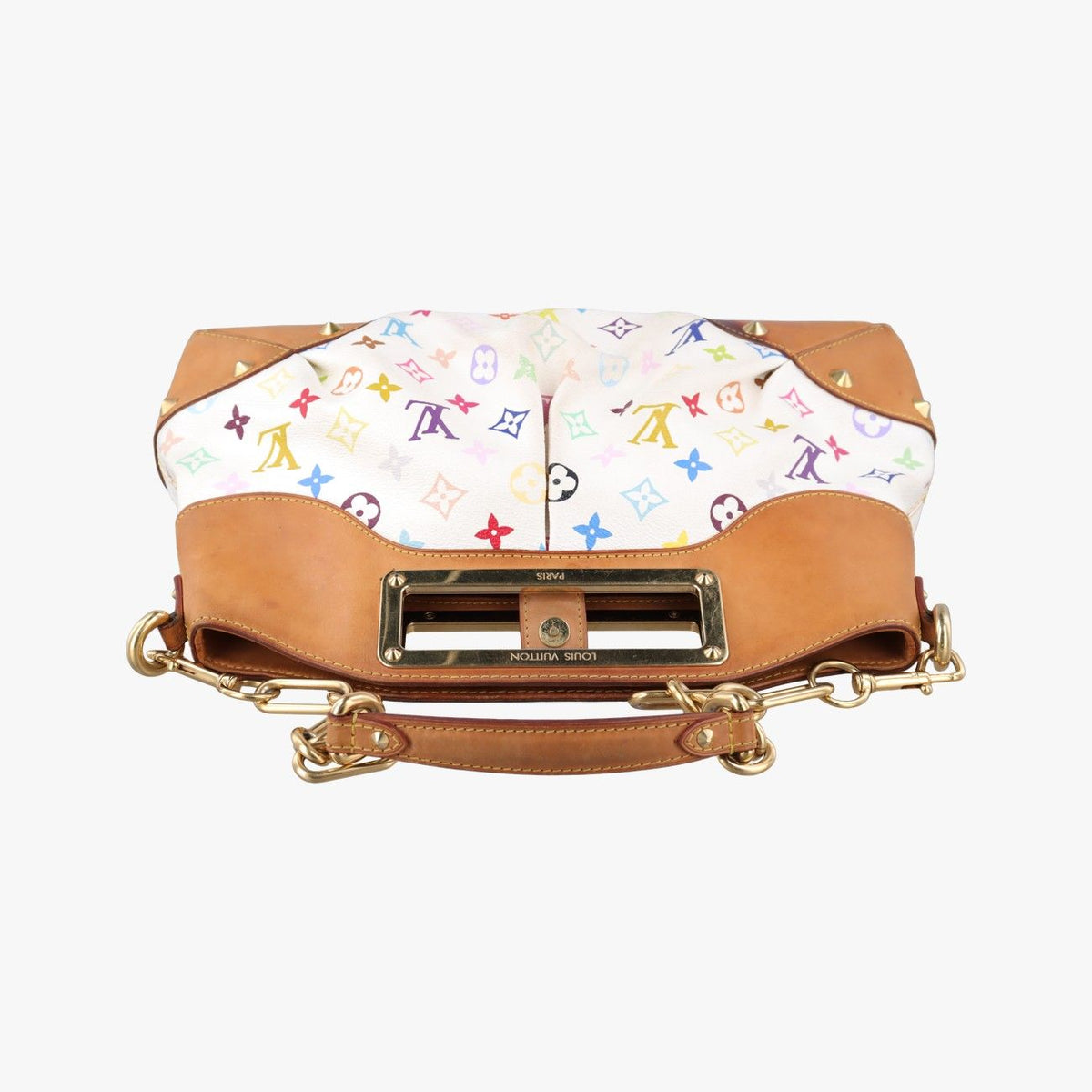 Louis Vuitton Judy MM Blanc Monogram Multicolor — view 8
