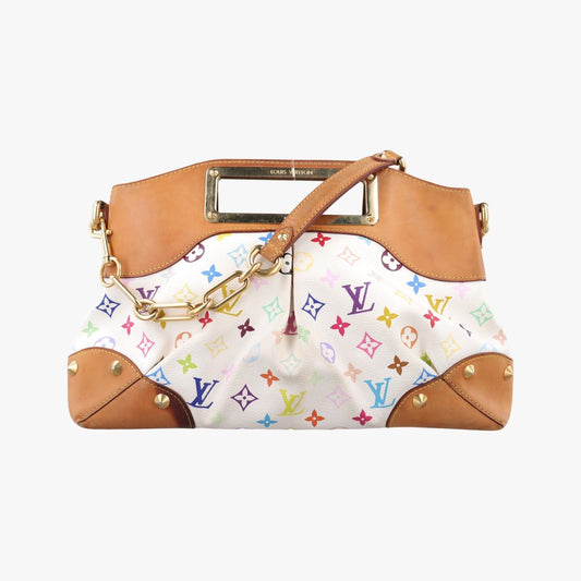 Louis Vuitton Judy MM Blanc Monogram Multicolor