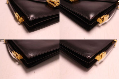 Celine Carriage Leather Shoulder Bag — view 5