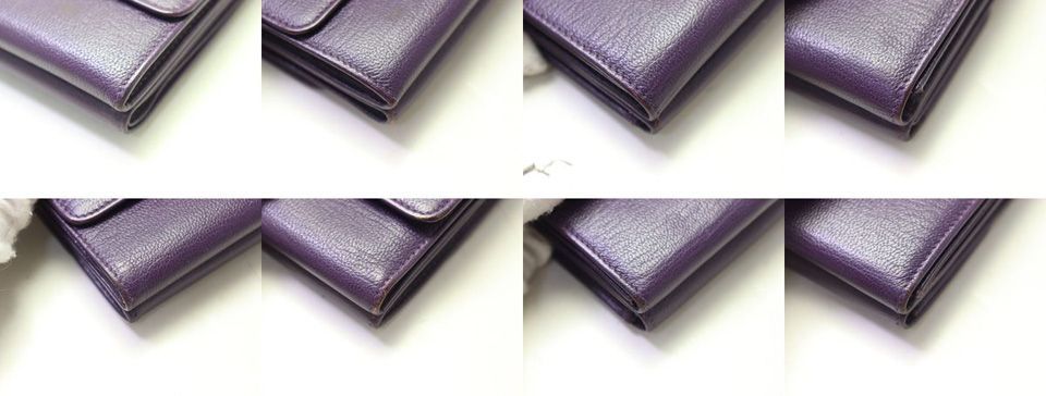 Chanel CC Logo Leather Bifold Wallet — view 5