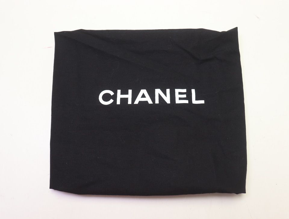 Chanel Leather Chain Tote Bag — view 8