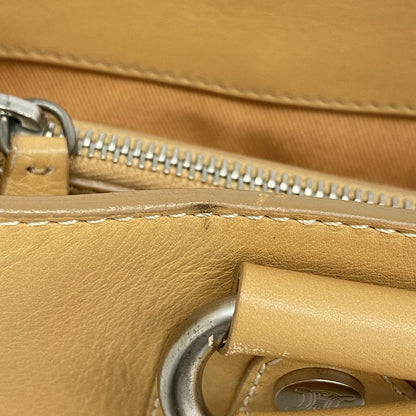 Celine Handbag Boogie Bag Leather Orange Silver — view 8