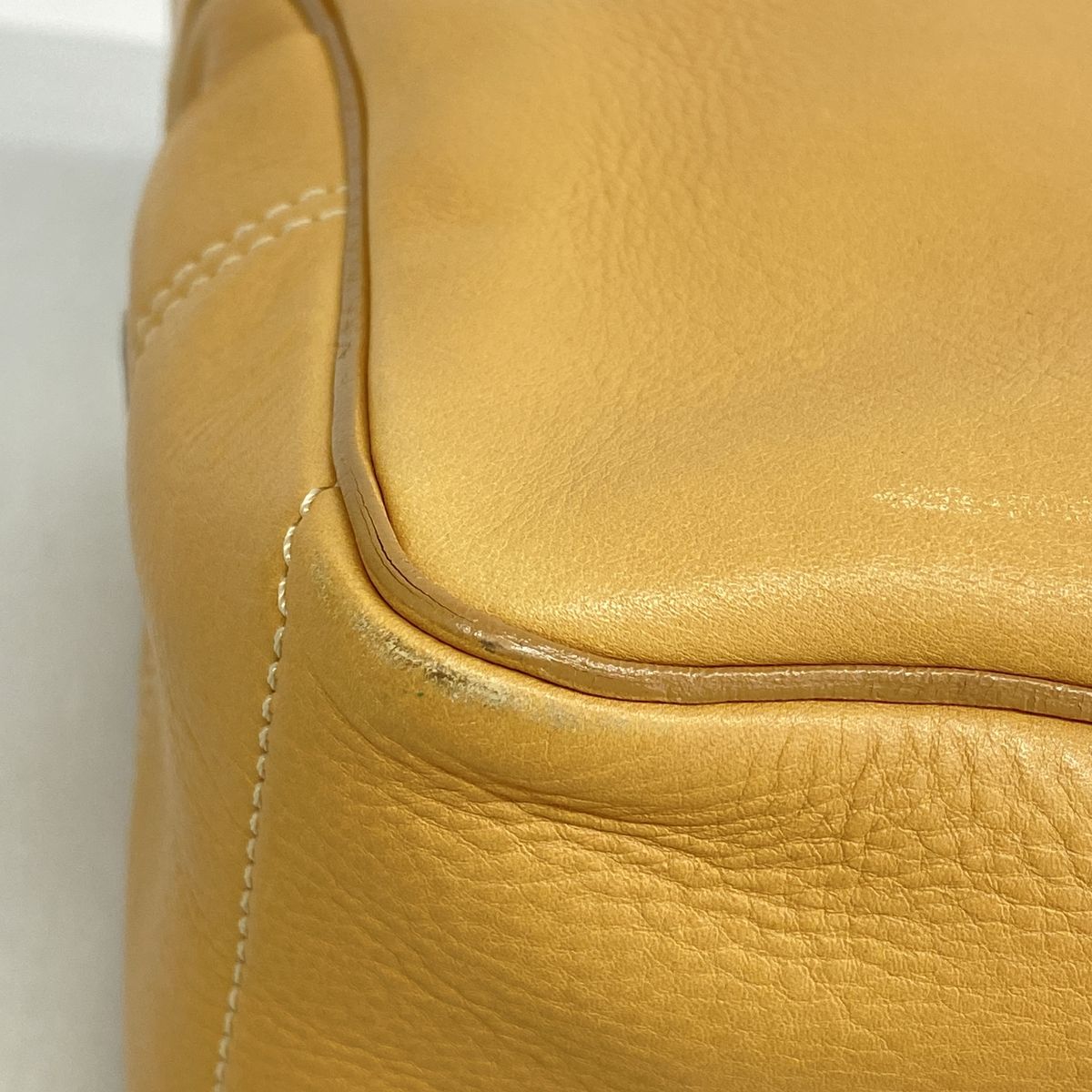 Celine Handbag Boogie Bag Leather Orange Silver — view 6