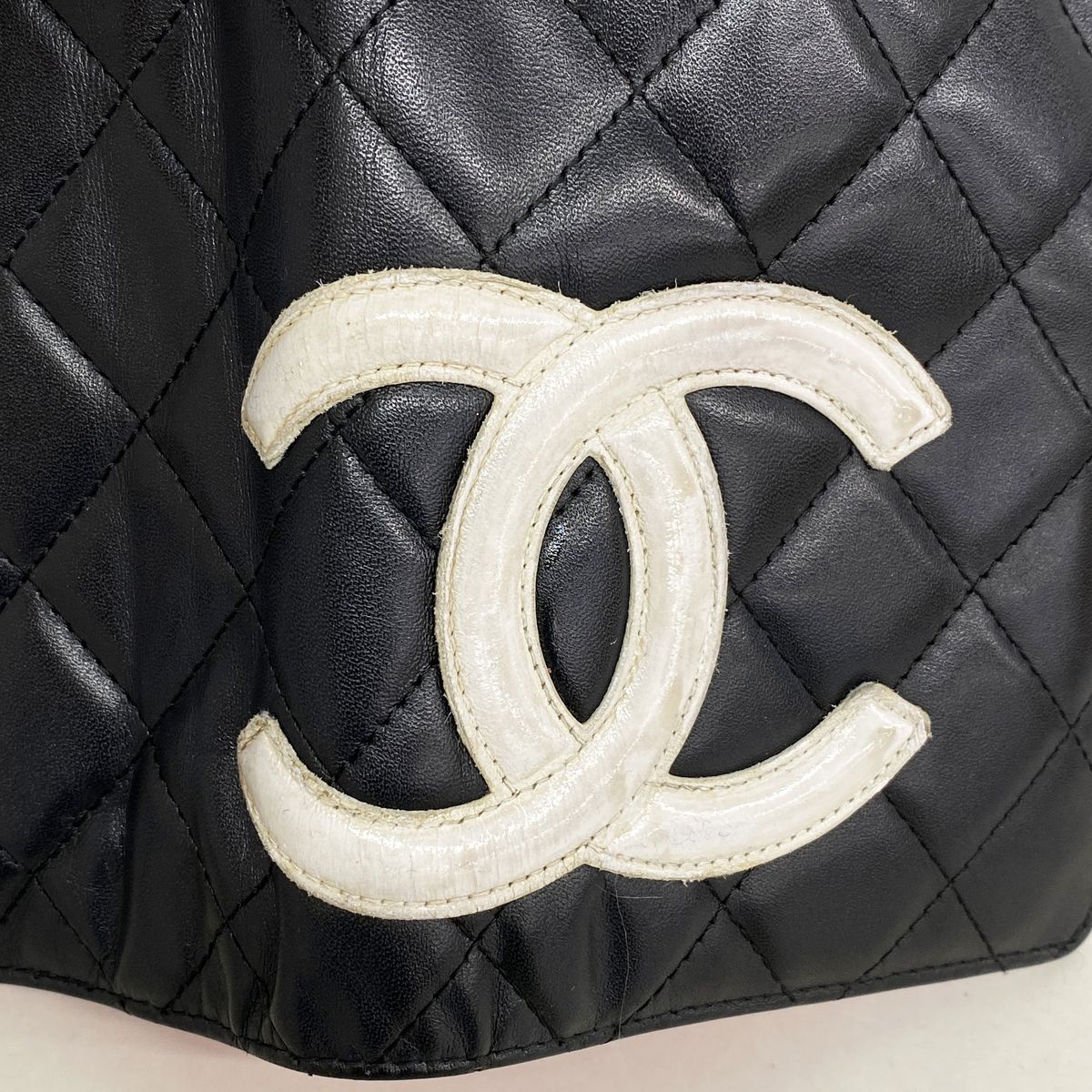 Chanel Wallet Cambon Lambskin Black Silver — view 7
