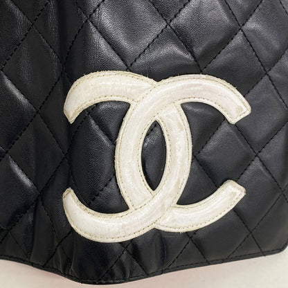 Chanel Wallet Cambon Lambskin Black Silver — view 7