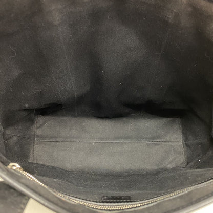 Celine Tote Bag C Macadam Suede Black Silver — view 4