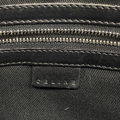 Celine Tote Bag C Macadam Suede Black Silver — view 5