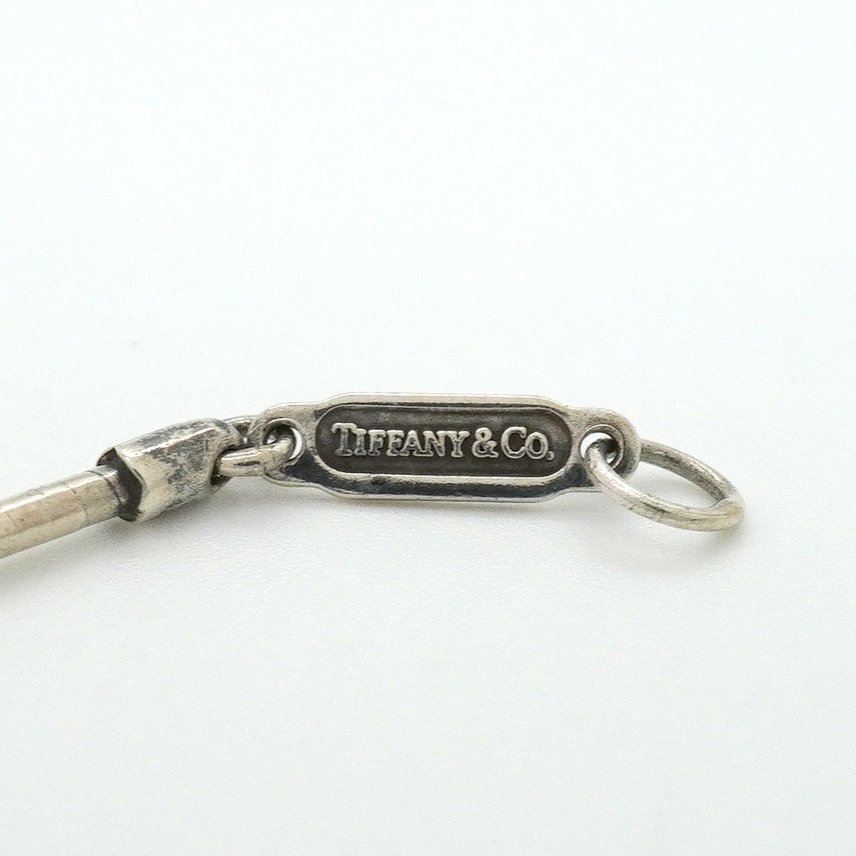 Tiffany & Co Necklace Pierced Heart 925 Sterling Silver — view 5