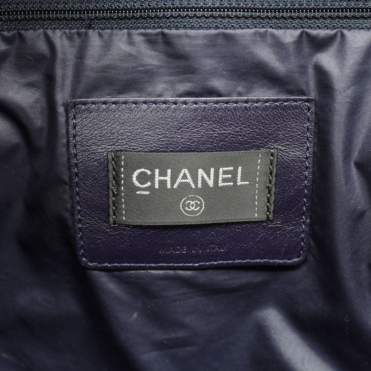 Chanel Backpack Coco Neige Nylon White Silver — view 5