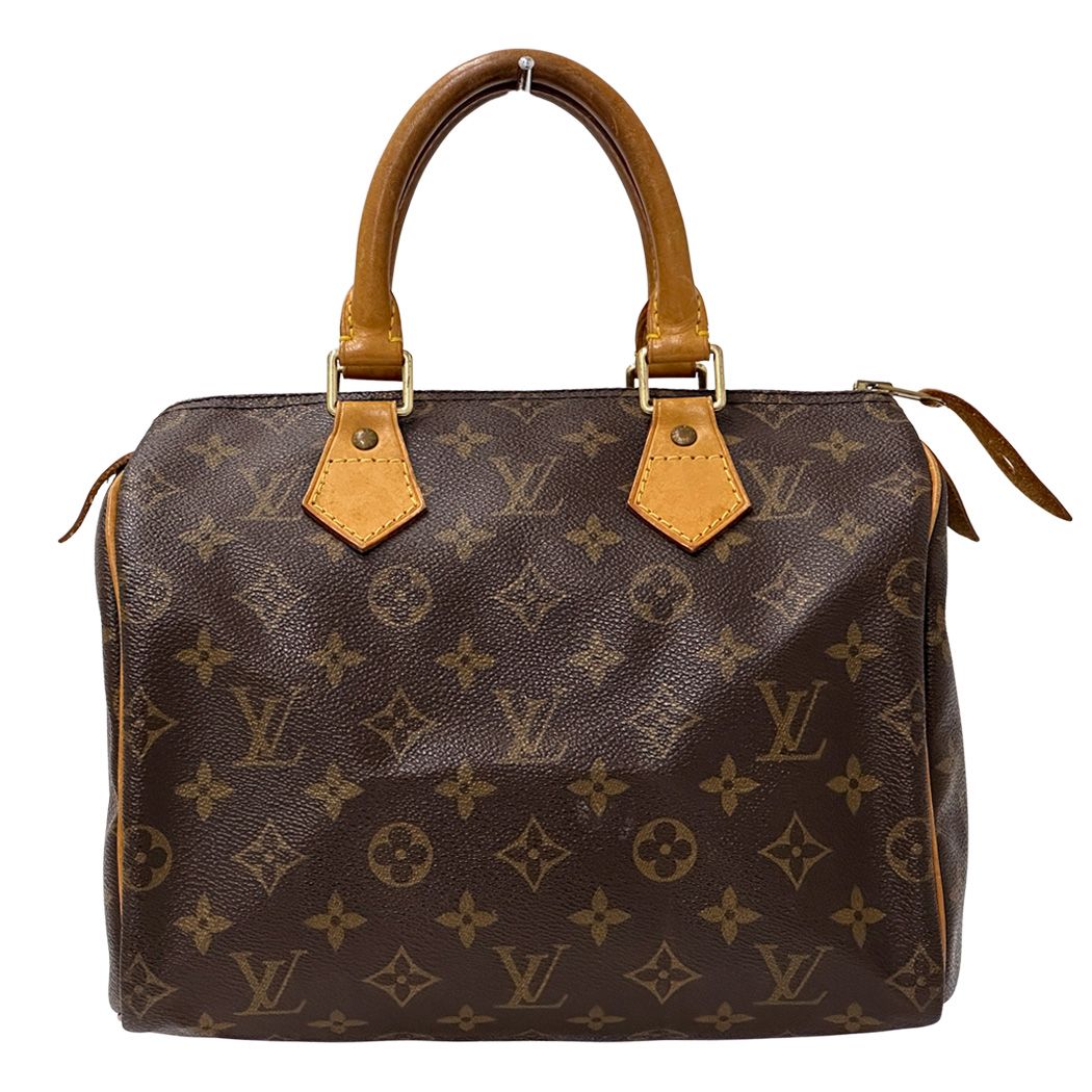 Louis Vuitton Monogram Speedy 25 Boston Bag Mini Handle Small
