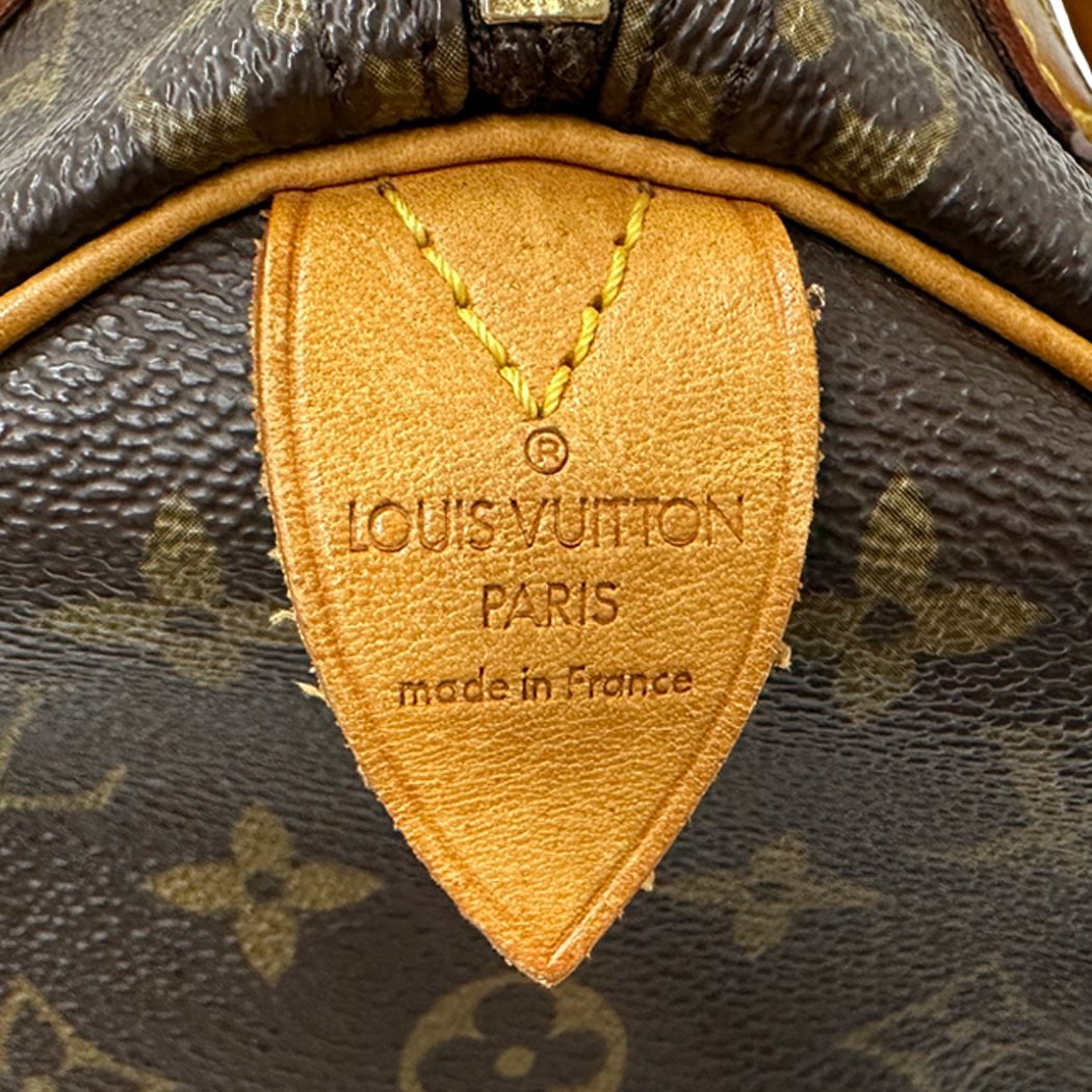 Louis Vuitton Monogram Speedy 25 Boston Bag Mini Handle Small — view 6