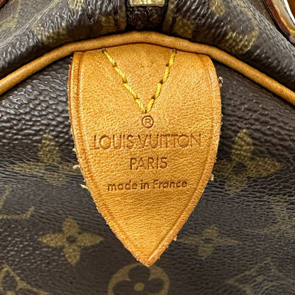 Louis Vuitton Monogram Speedy 25 Boston Bag Mini Handle Small — view 6