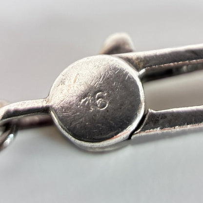 Gucci Heart Plate 925 Sterling Silver Bracelet — view 5