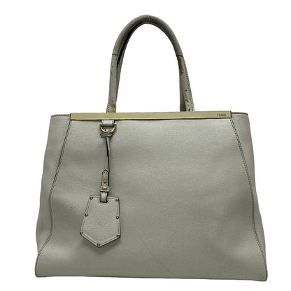 Fendi Tote Bag Toujours Ivory Leather