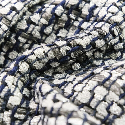 Chanel CC Logo Button Glitter Tweed Short Sleeve Jacket Flare Skirt Set 34 — view 7