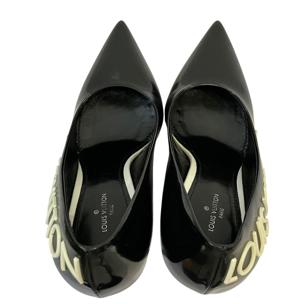 Louis Vuitton Callback Line Patent Leather Pumps Black Spring Summer Fall — view 7